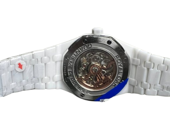 Royal Oak white perpetual calendar
