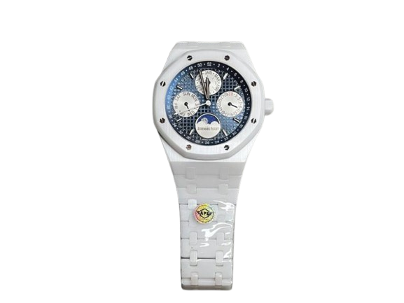 Royal Oak white perpetual calendar