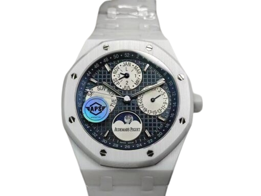 Royal Oak white perpetual calendar