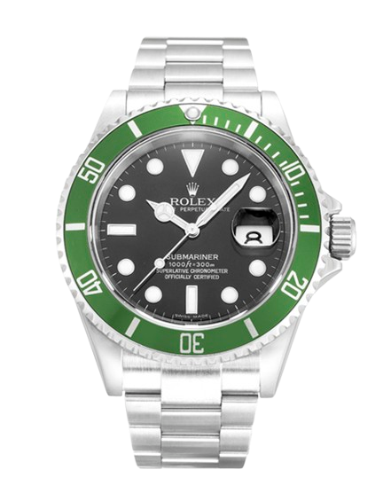 Submariner noir et verte