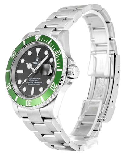 Submariner noir et verte