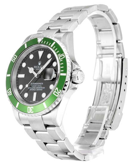 Submariner noir et verte