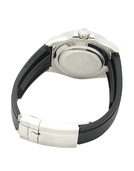 Yacht-master noir, argent