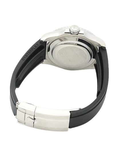 Yacht-master noir, argent
