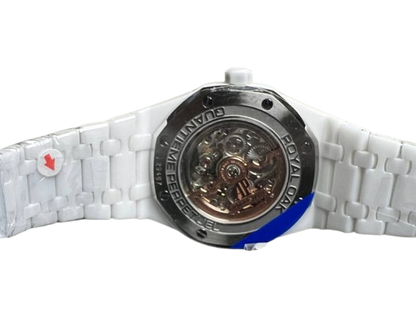 Royal Oak white perpetual calendar