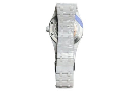 Royal Oak white perpetual calendar