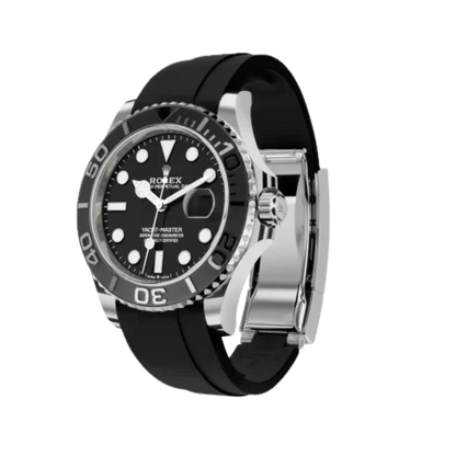 Yacht-master noir, argent