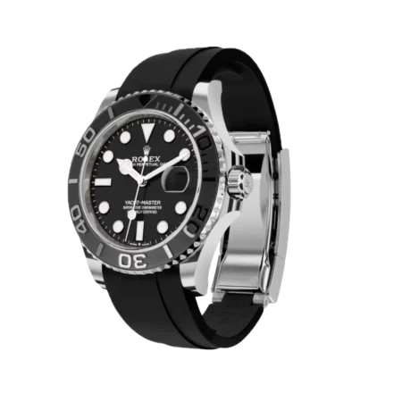 Yacht-master noir, argent