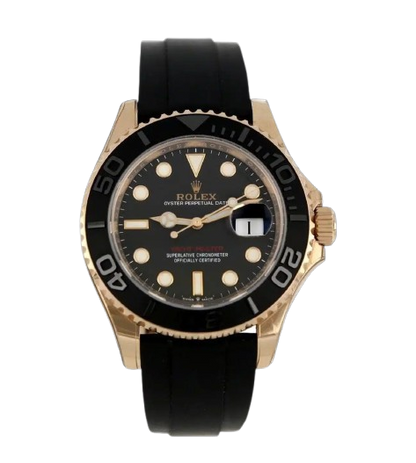 Yacht-master noir, or rose 1:1 best edition