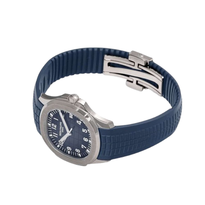 Aquanaut blue silver