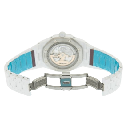 Royal Oak white perpetual calendar