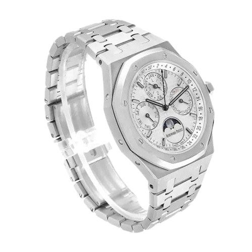 Royal Oak silver perpetual calendar